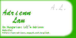 adrienn lam business card